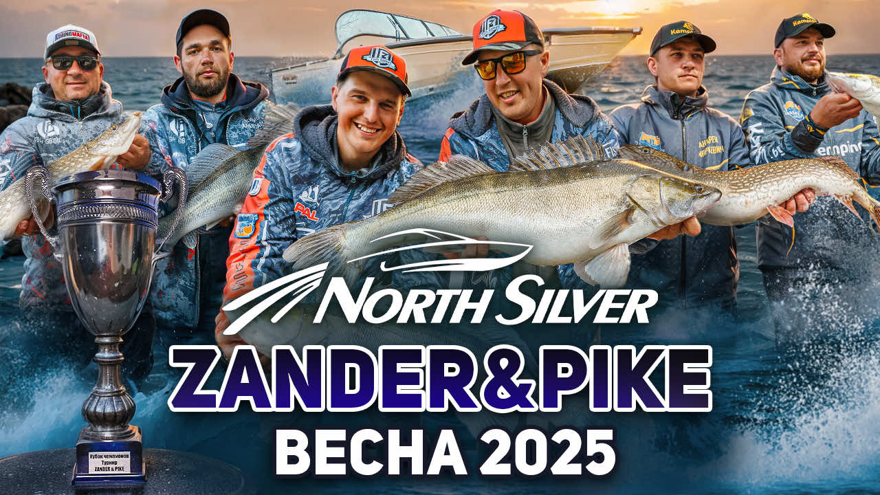 РЫБОЛОВНЫЙ ТУРНИР NORTHSILVER ZANDER&PIKE ВЕСНА 2025